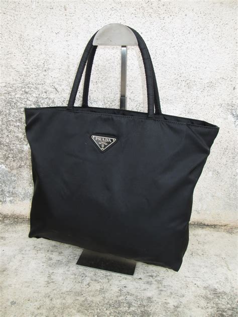 prada nylon tote used|prada nylon shoulder bag price.